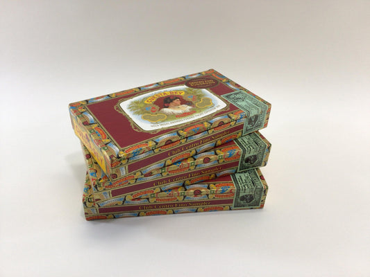 Wooden Cigar Boxes Cuesta Rey Centro Fino Sampler Box Lithograph Advertising DIY Arts Crafts Project Containers