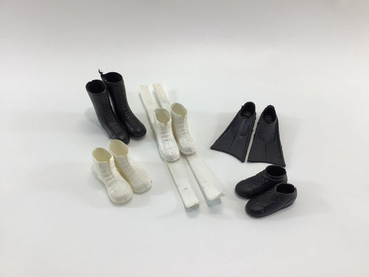GI Joe Footwear Vintage Hasbro 12" Action Soldier Toy Replacement Parts Pieces - CHOOSE ONE