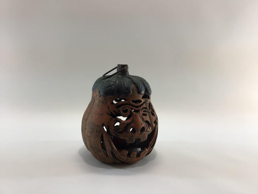 Sleepy Hollow Cast Iron Halloween 7" Jack O Lantern Votive Candle Holder Vintage Holiday Home Decor