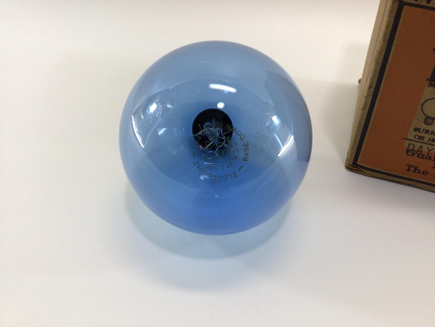 Vintage Westinghouse Mazda Lamps 250 Watt 120 Volt G-30 Floodlight Bulb - Tested Working