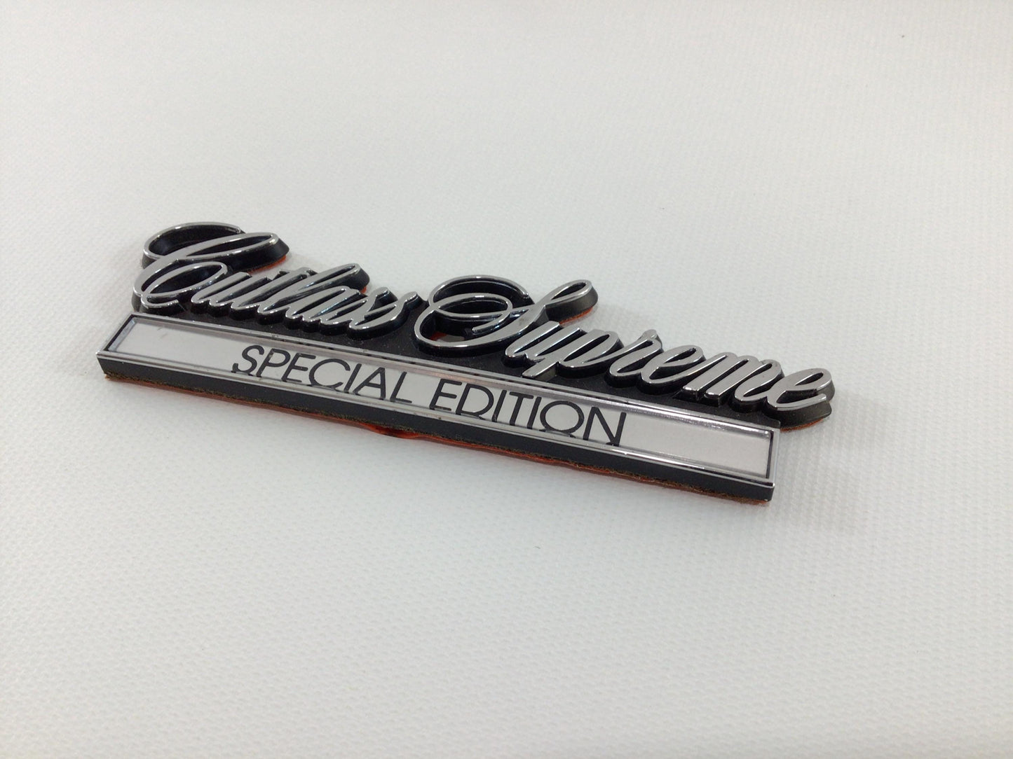 Oldsmobile Cutlass Supreme Special Edition Badge Emblem Vintage Automobile OEM Trim Part