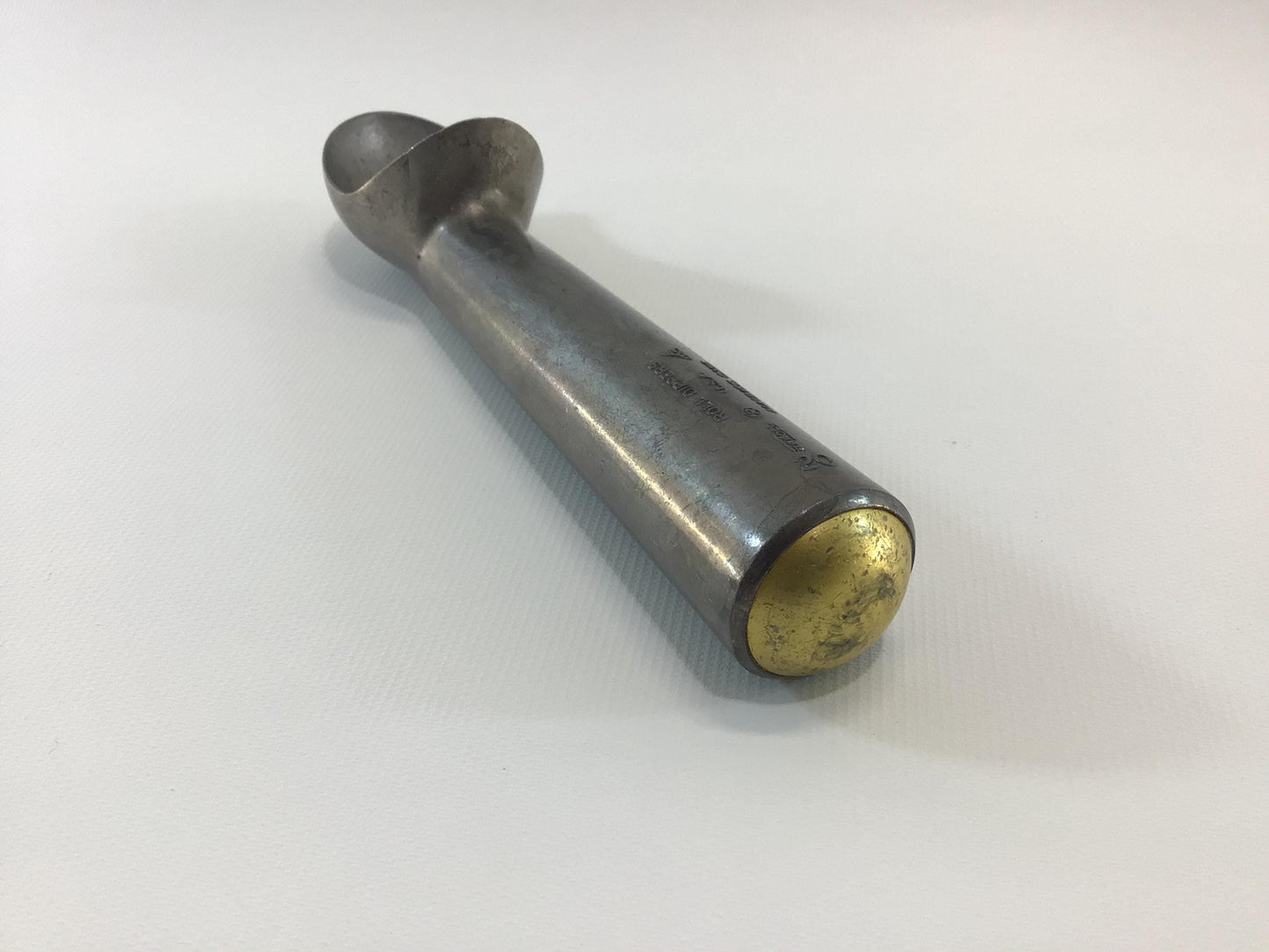 Zeroll Ice Cream Scoop No 20 Cast Aluminum Vintage Kitchen Utensil Roll Dipper