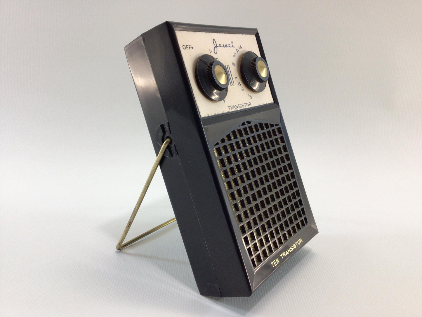 Jewel 10 Transistor MW Radio Vintage Analog Audio Electronics - Nonworking Parts Repair Display