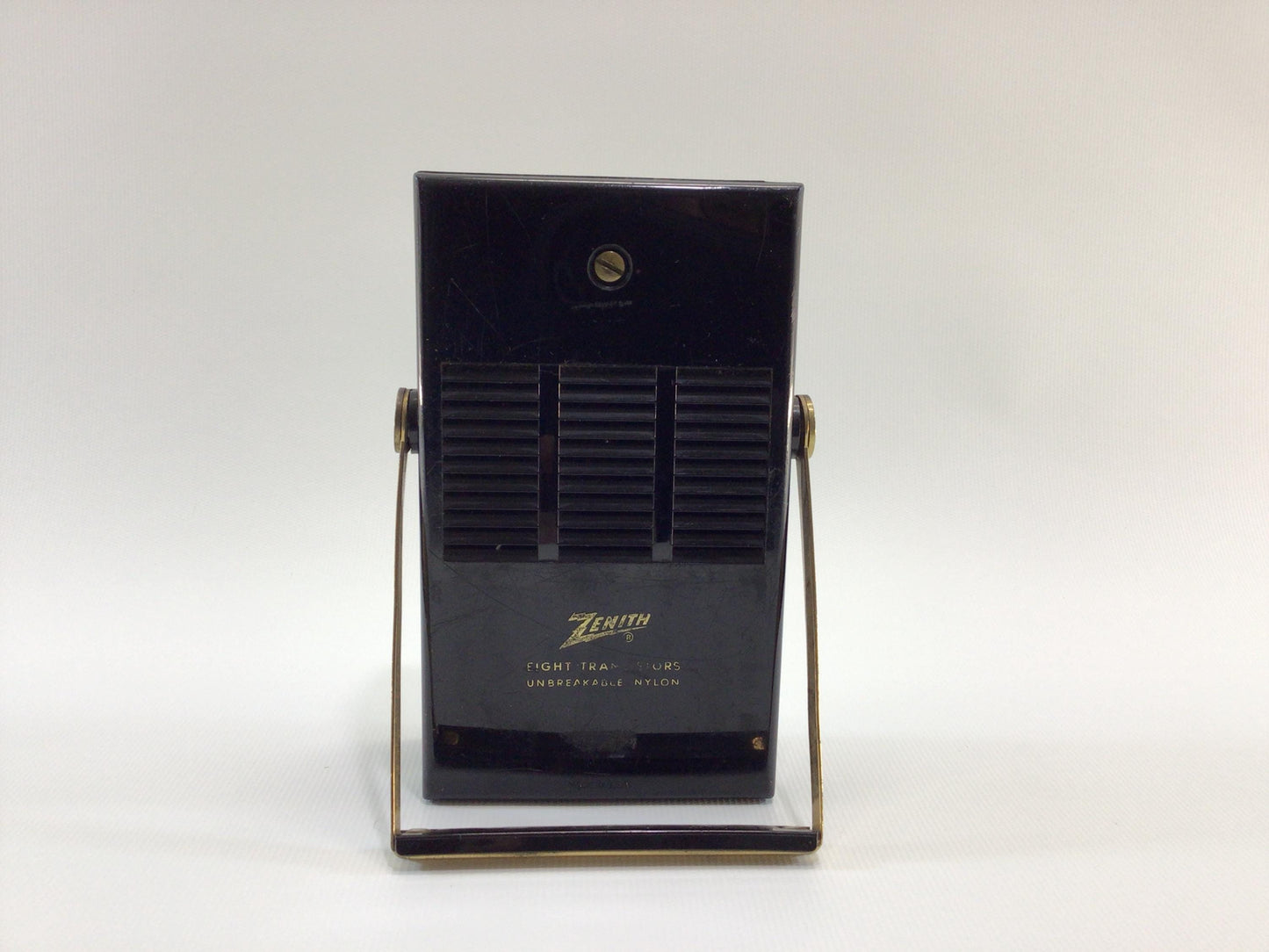 Zenith Deluxe Royal 500 Eight Transistor MW Radio Vintage Analog Audio Electronics - Nonworking Parts Repair Display