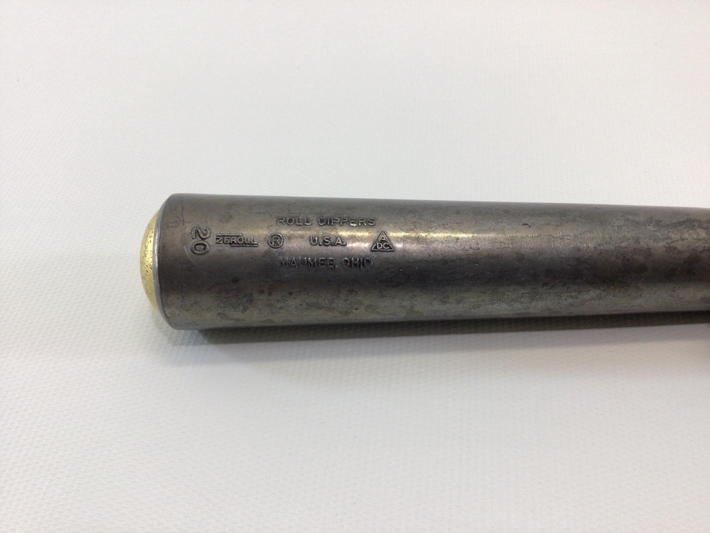 Zeroll Ice Cream Scoop No 20 Cast Aluminum Vintage Kitchen Utensil Roll Dipper