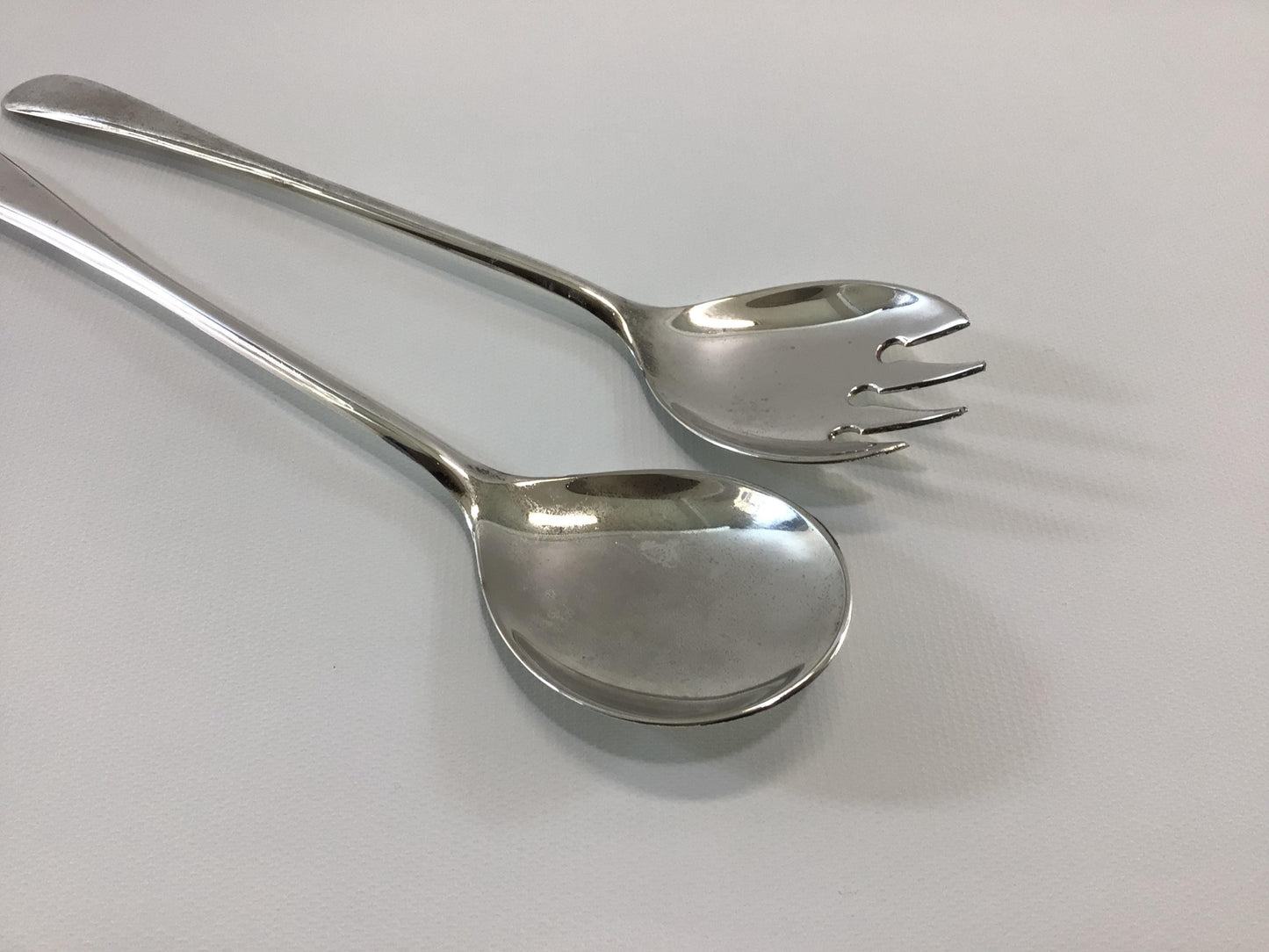 Silverplated Serving Spoons Vintage Quality Made in Italy Vintage Flatware
