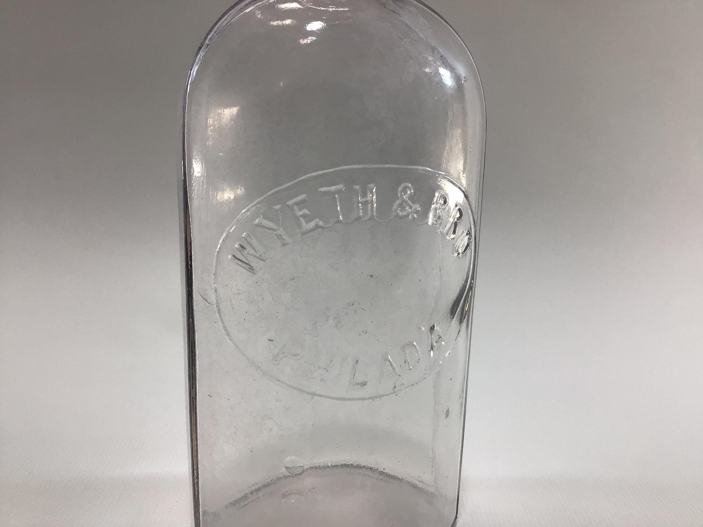 Antique Home Remedies Cork Top Bottle Wyeth & Bro Philadelphia