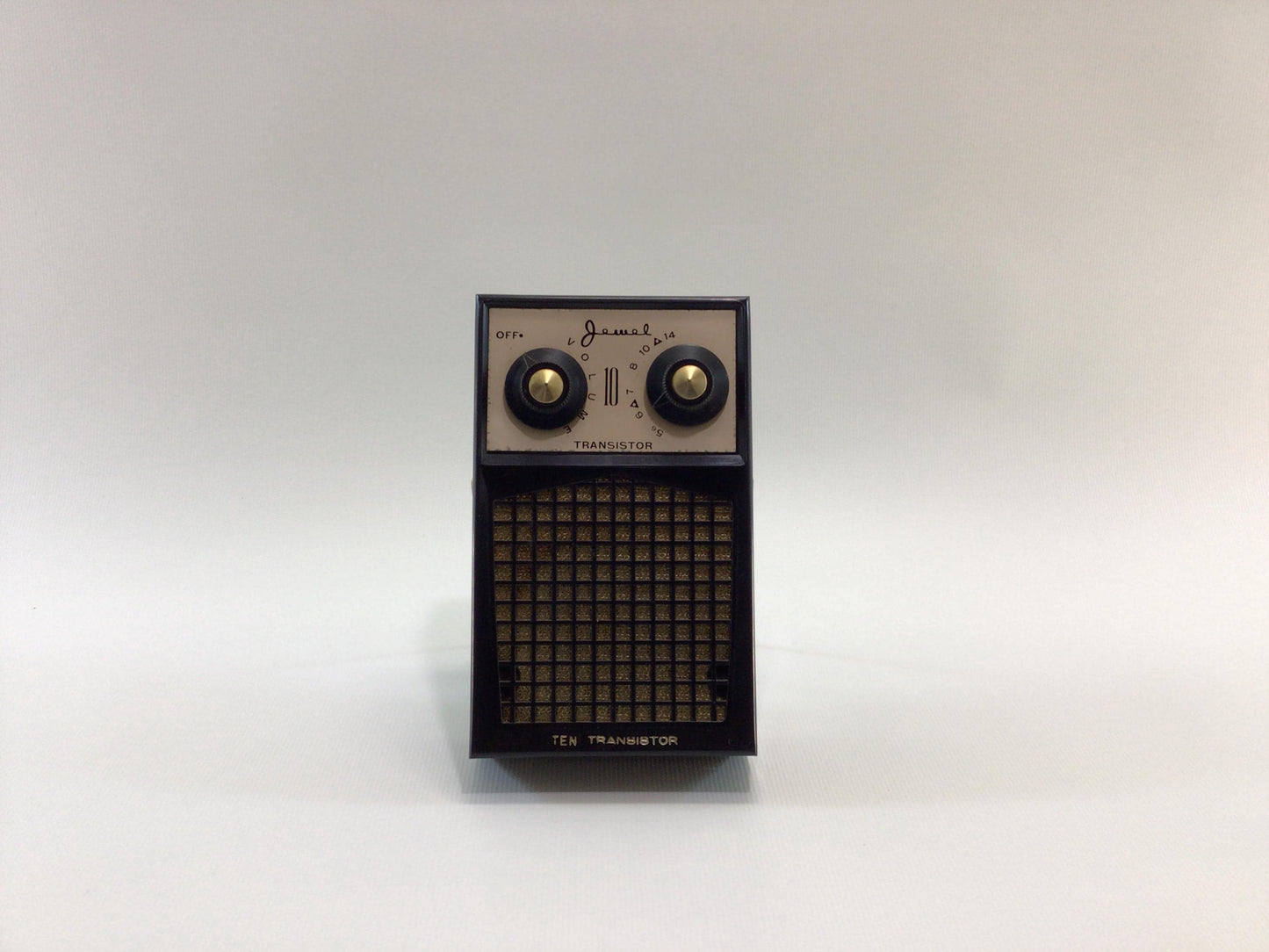 Jewel 10 Transistor MW Radio Vintage Analog Audio Electronics - Nonworking Parts Repair Display