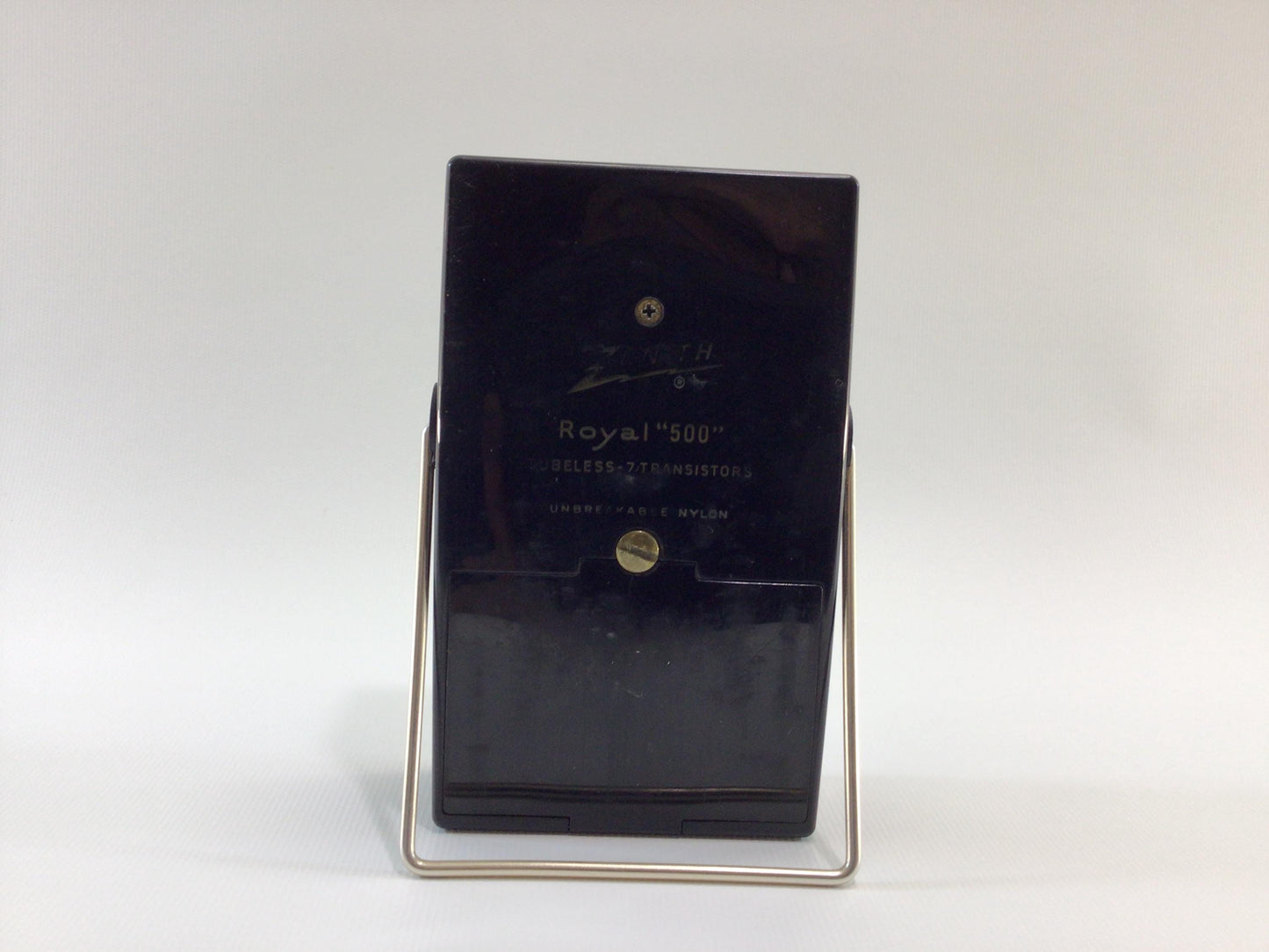 Zenith Royal 500 7 Transistor MW Radio Vintage Analog Audio Electronics - Nonworking Parts Repair Display