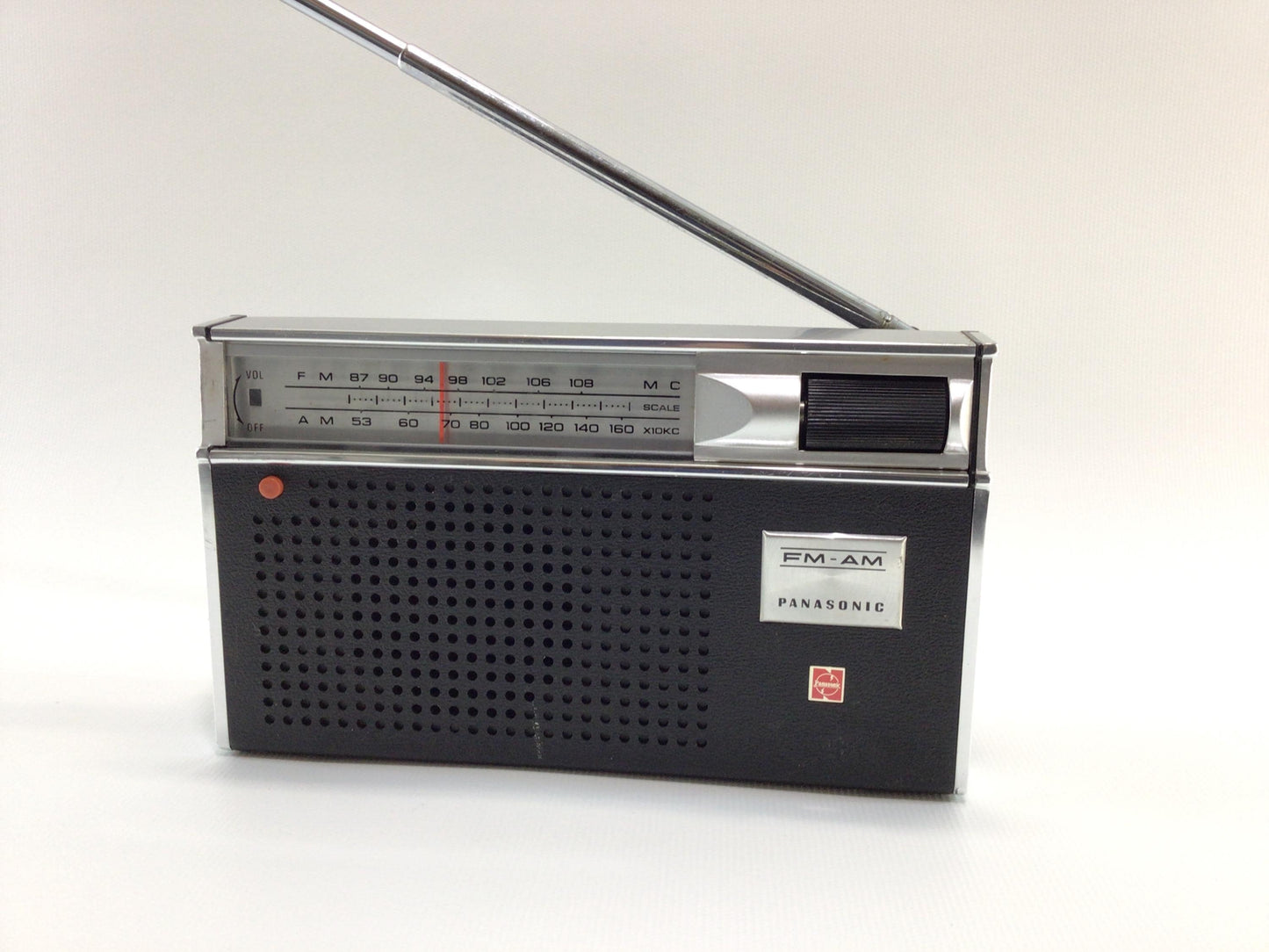 Vintage 9 Transistor AM FM Pocket Radio Panasonic Model RF-680 Analog Audio Electronics - Nonworking Parts Repair Display