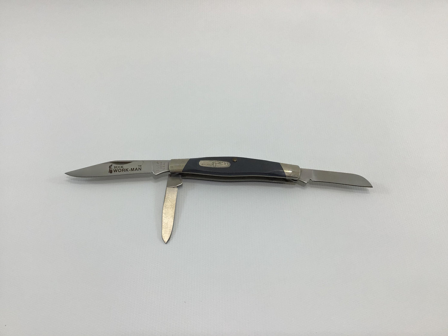Buck 303 Stockman 3 Blade Pocket Knife Vintage Quality Made In USA