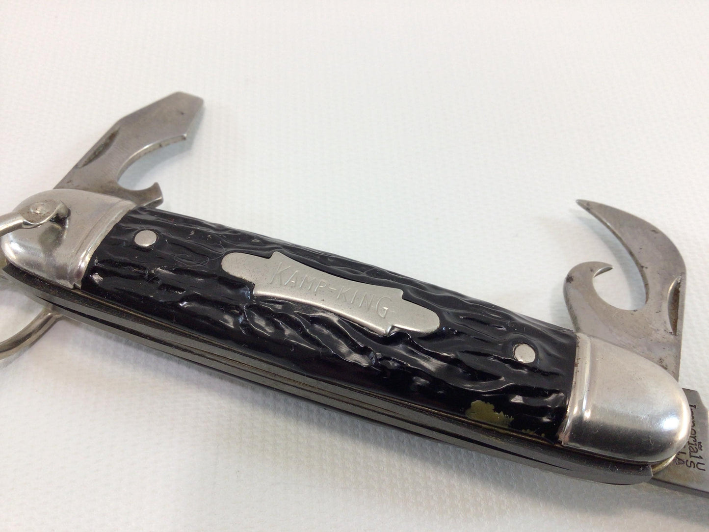 Kamp King Pocket Knife Vintage Dime Store Camp Scout Jack Knife with Bail