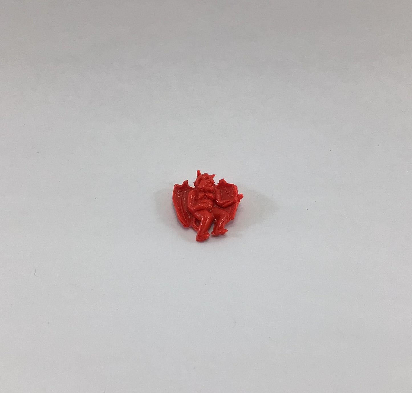 Red Devil Celluloid Plastic Miniature Toy Prize Charm Vintage 1930s Product Advertising Give Away