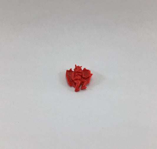 Red Devil Celluloid Plastic Miniature Toy Prize Charm Vintage 1930s Product Advertising Give Away