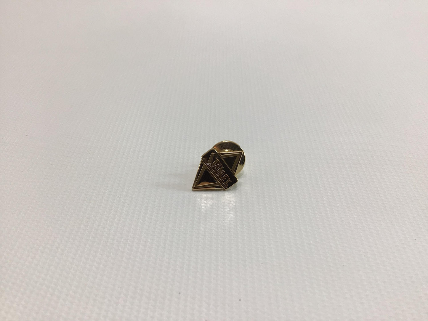 Stanley Tools Service Lapel Hat Pin 10K Gold Filled Vintage Advertising Jewelry Fashion Accessory