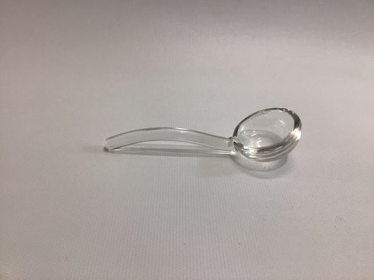 Clear Jam Jar Spoon Vintage Pressed Glass Dining Service Replacement Part