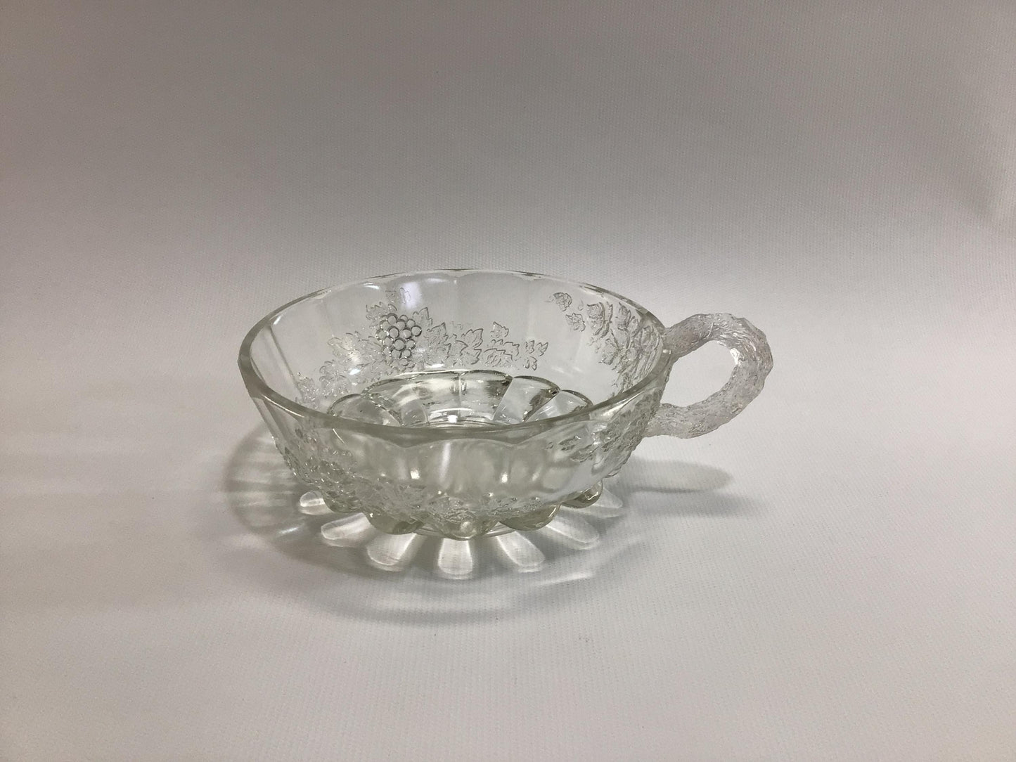EAPG Berry Bowl Fruit Dessert Dish Antique Pressed Glass Dining Service Replacement Piece
