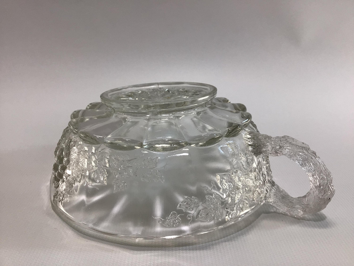 EAPG Berry Bowl Fruit Dessert Dish Antique Pressed Glass Dining Service Replacement Piece