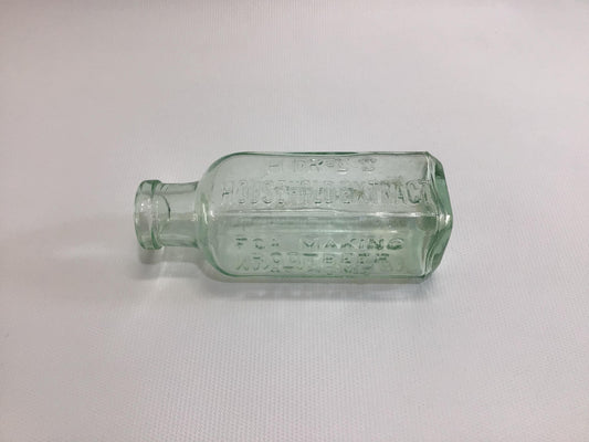 Soda Water Extract Bottle Hires Root Beer Philadelphia Antique Aqua Green Glass
