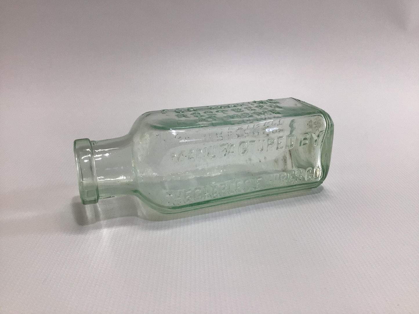 Soda Water Extract Bottle Hires Root Beer Philadelphia Antique Aqua Green Glass