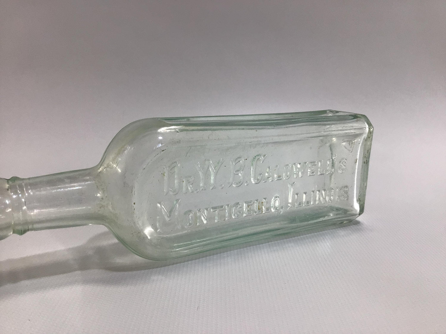 Antique Home Remedies Bottle Dr. Caldwell's Syrup Pepsin