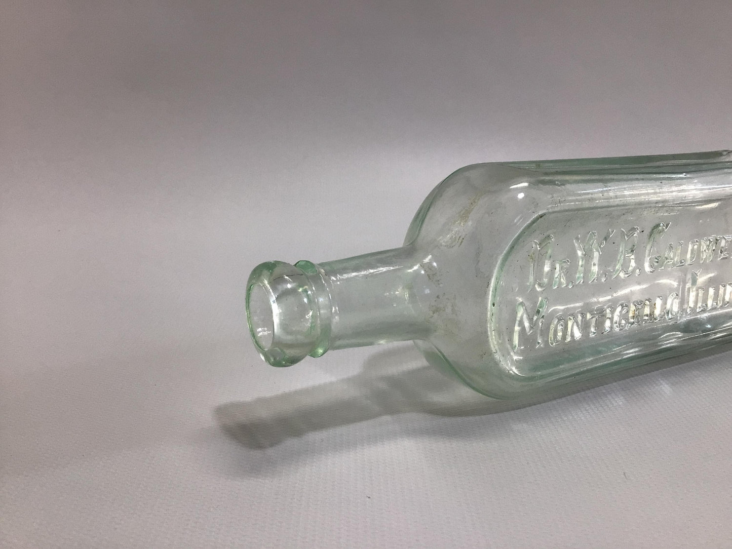 Antique Home Remedies Bottle Dr. Caldwell's Syrup Pepsin