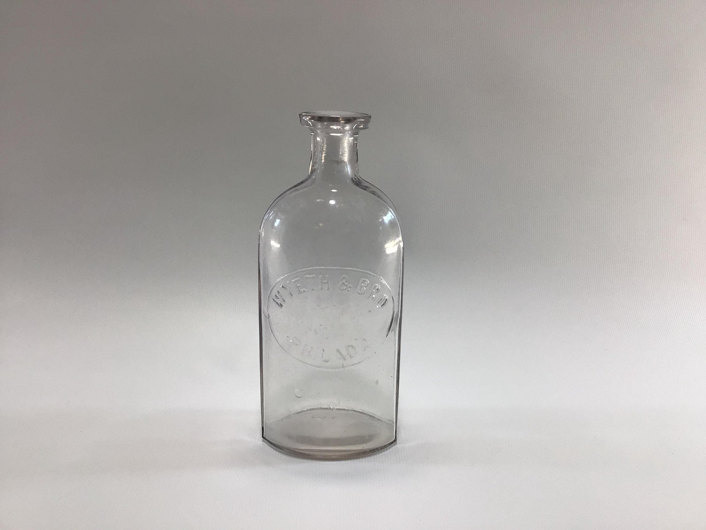 Antique Home Remedies Cork Top Bottle Wyeth & Bro Philadelphia