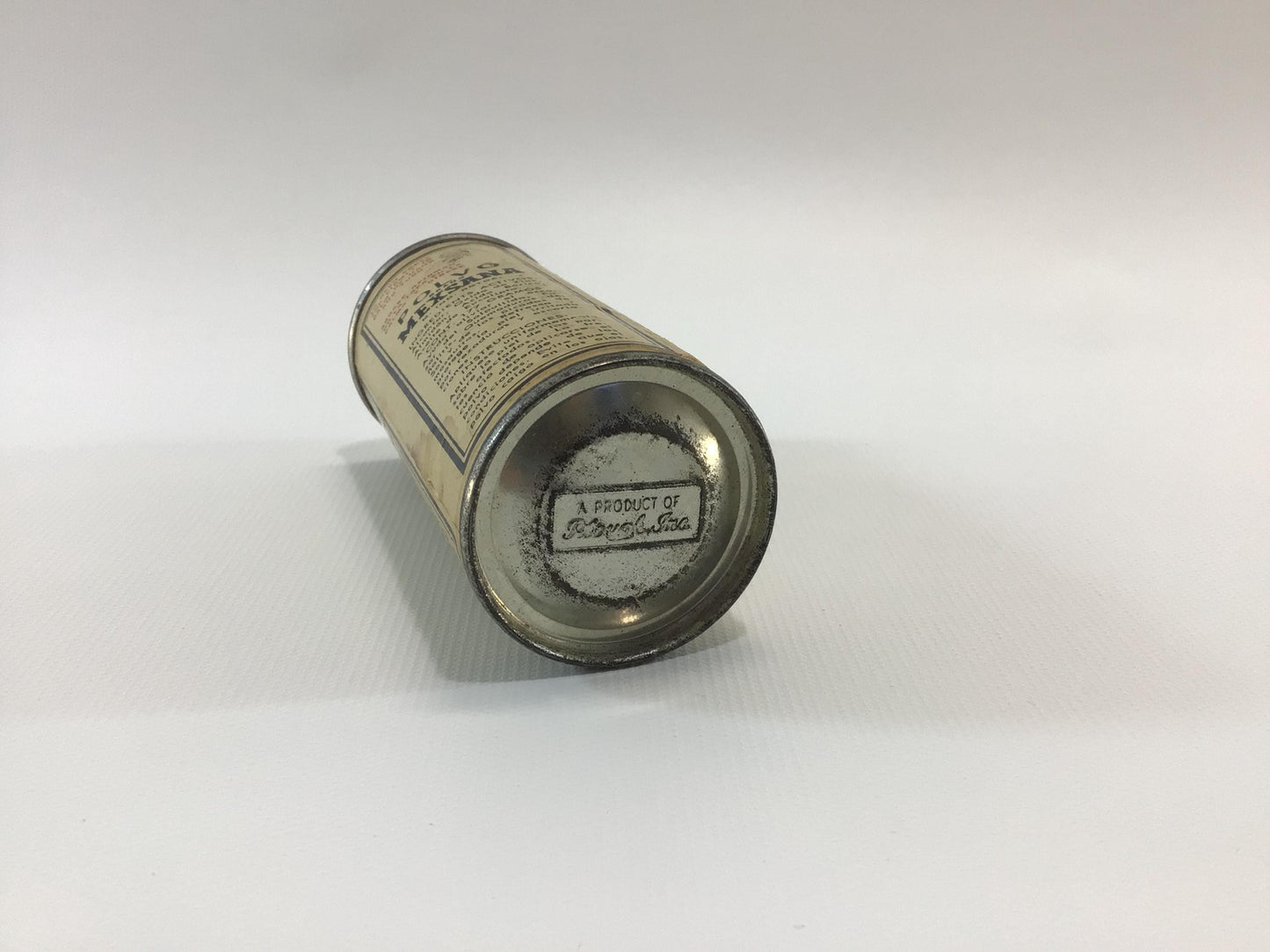 Vintage Home Remedies Advertising Tin Polvo MEXSANA Mexican Heat Powder