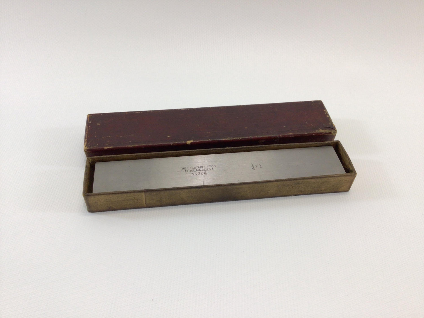 Starrett Steel Parallels 384F Vintage Quality Precision Shop Tools