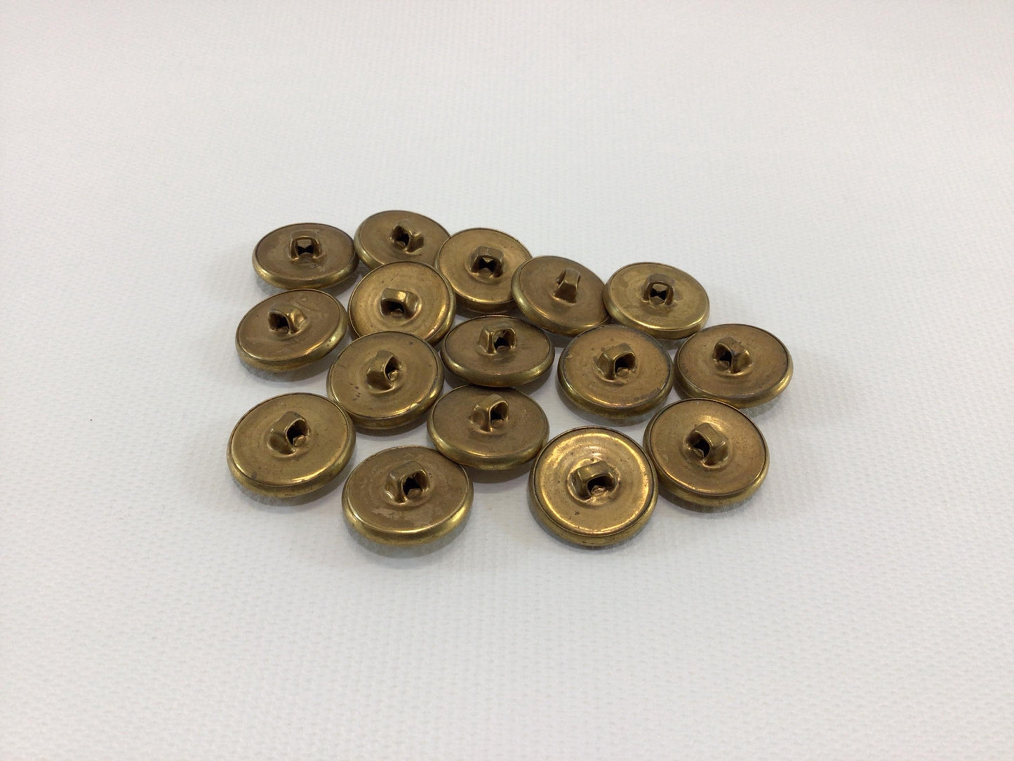 Military Metal Buttons Vintage Sewing Notions Lot