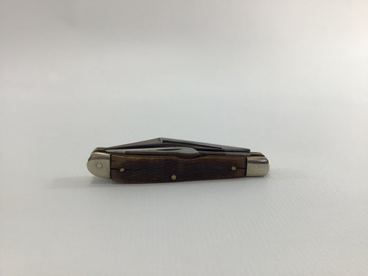 Vintage Pocket Knife Stockman Three Blade Sabre Made In Japan