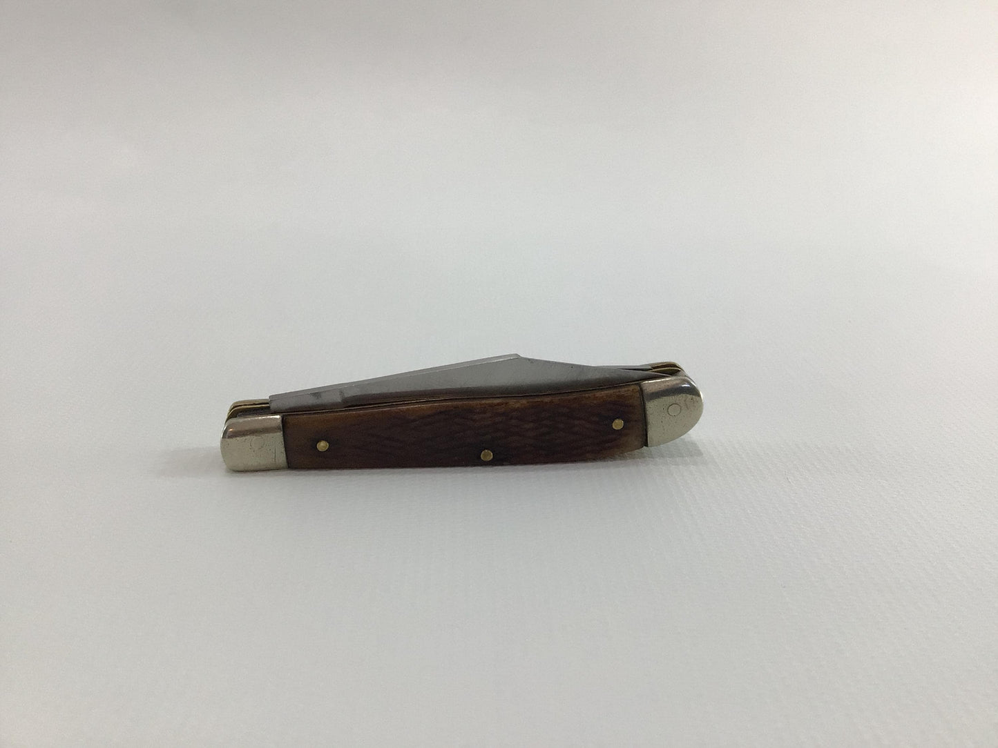Vintage Pocket Knife Stockman Three Blade Sabre Made In Japan