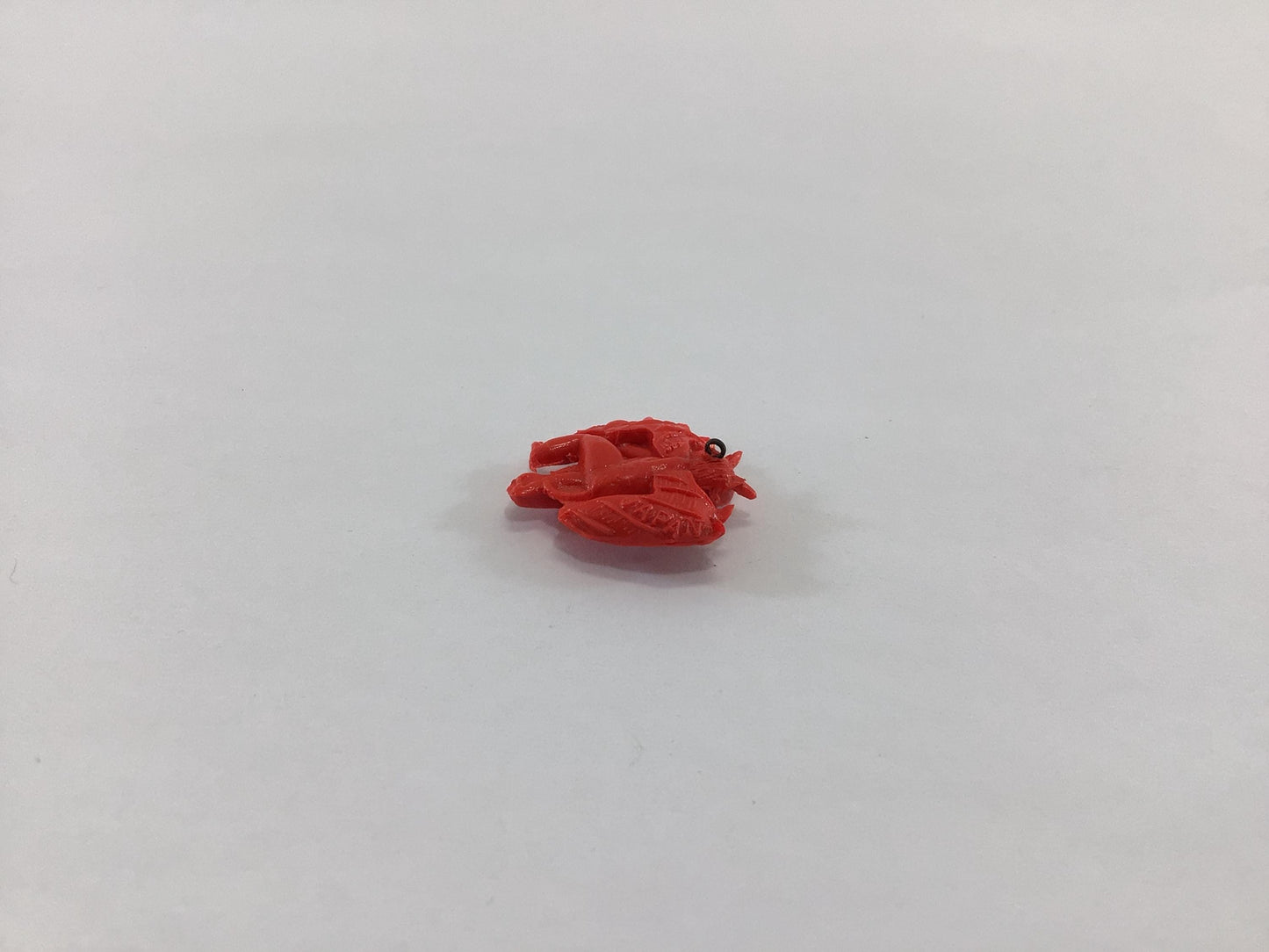 Red Devil Celluloid Plastic Miniature Toy Prize Charm Vintage 1930s Product Advertising Give Away