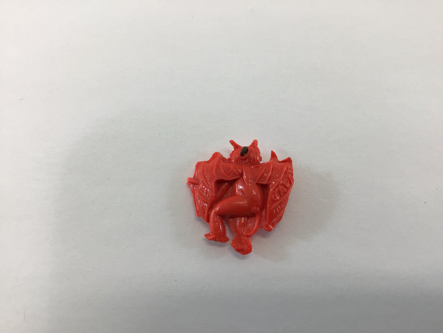 Red Devil Celluloid Plastic Miniature Toy Prize Charm Vintage 1930s Product Advertising Give Away