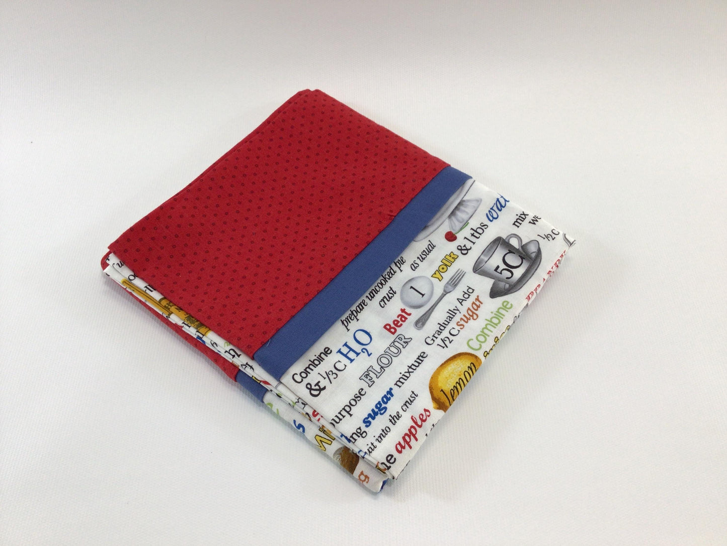 Handmade Large Pie Baking Theme Country Kitchen Wall Decor Flour Sack