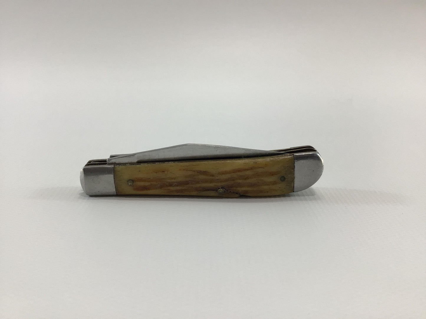 Vintage Pocket Knife Sabre Stockman Two Blade Made In Japan