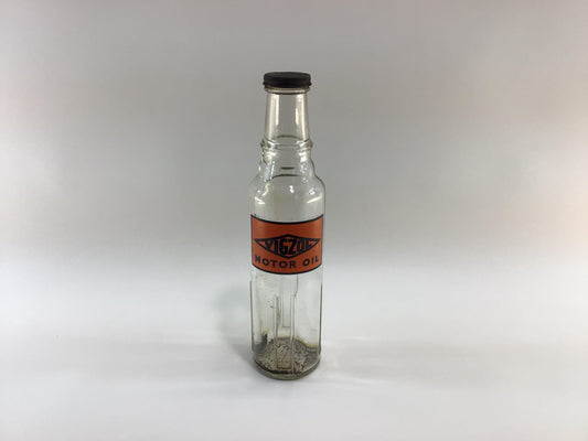 Vigzol Motor Oil 1 Pint Bottle Vintage Advertising Ephemera