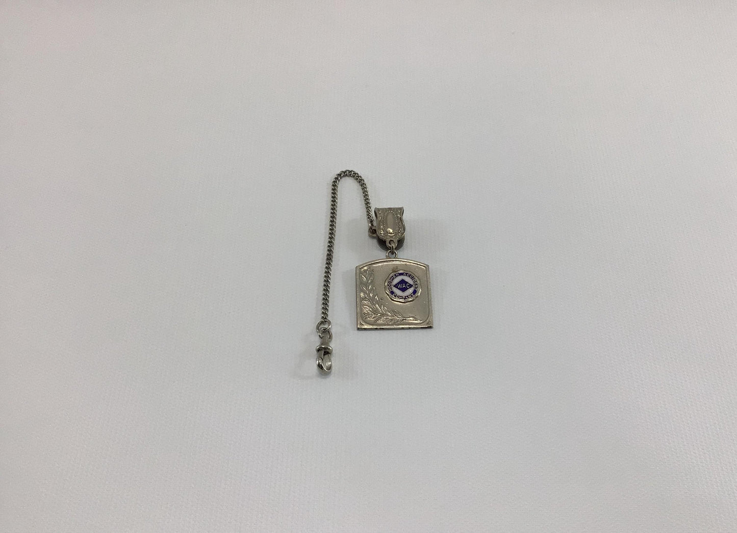 Watch Fob Woodmen Accident Company Employee Award Vintage Advertising Fashion Accessory