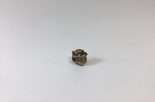 Vintage Enameled Lapel Pin Employee Service Award Woodmen Circle Love Wisdom Power