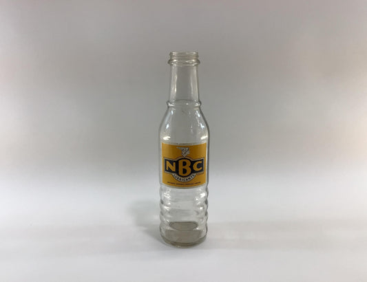 NBC Lubricants 1 Pint Oil Bottle Vintage Advertising Ephemera National Benzole Company