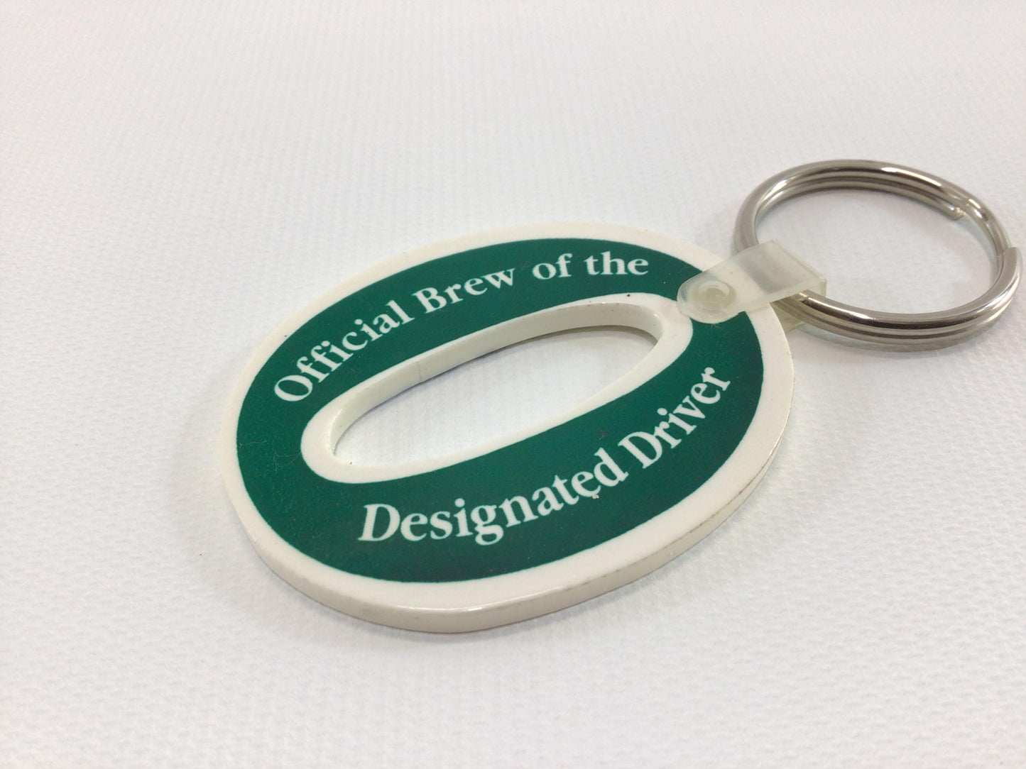 O'Doul's Beer Designated Driver Foam Keychain  Vintage Advertising Give Away