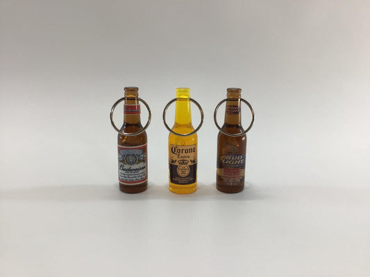 Beer Bottle Opener Keychain Vintage Advertising Collectible - CHOOSE ONE