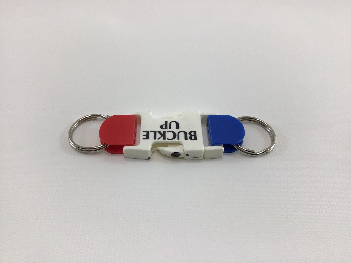 Buckle Up Vintage Double Keychain Delta Ohio Eagles Club