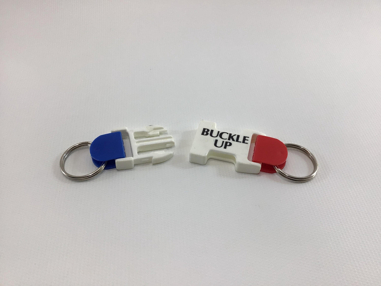 Buckle Up Vintage Double Keychain Delta Ohio Eagles Club