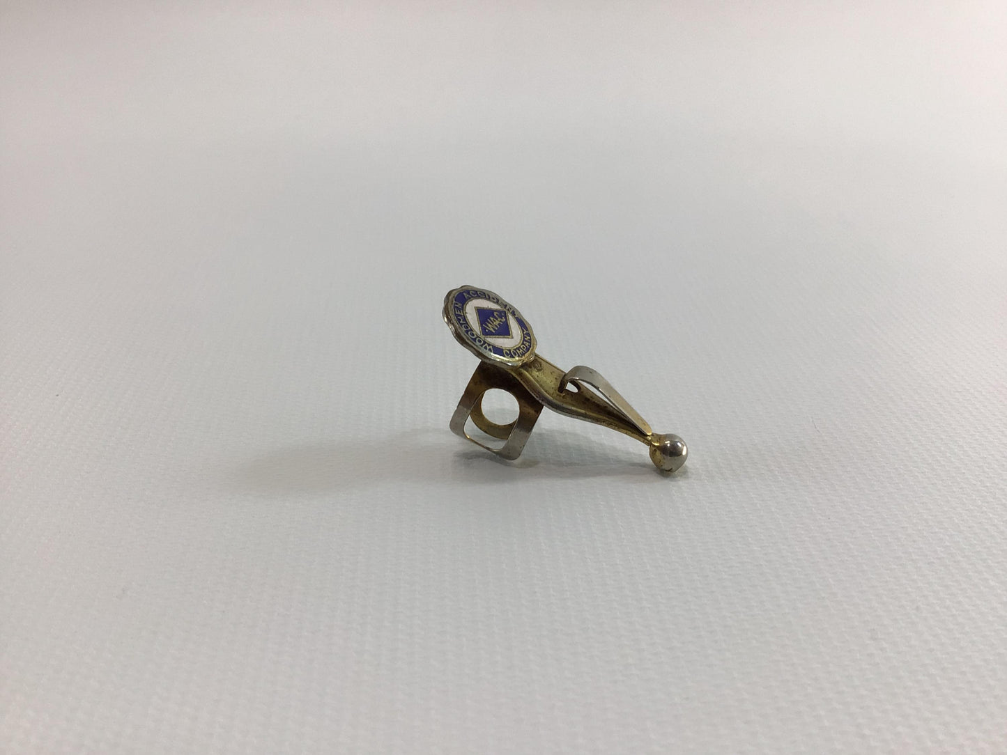 Vintage Enameled Pen Pencil Clip Service Award Woodmen Accident Company Lincoln Nebraska