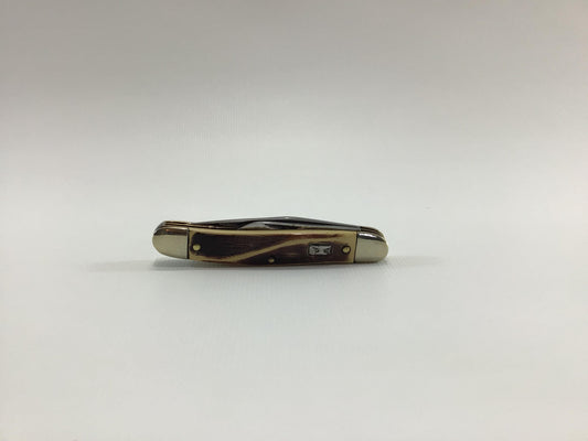 Vintage Pocket Knife Colonial Anvil 2 Blade Stockman Quality Made in USA