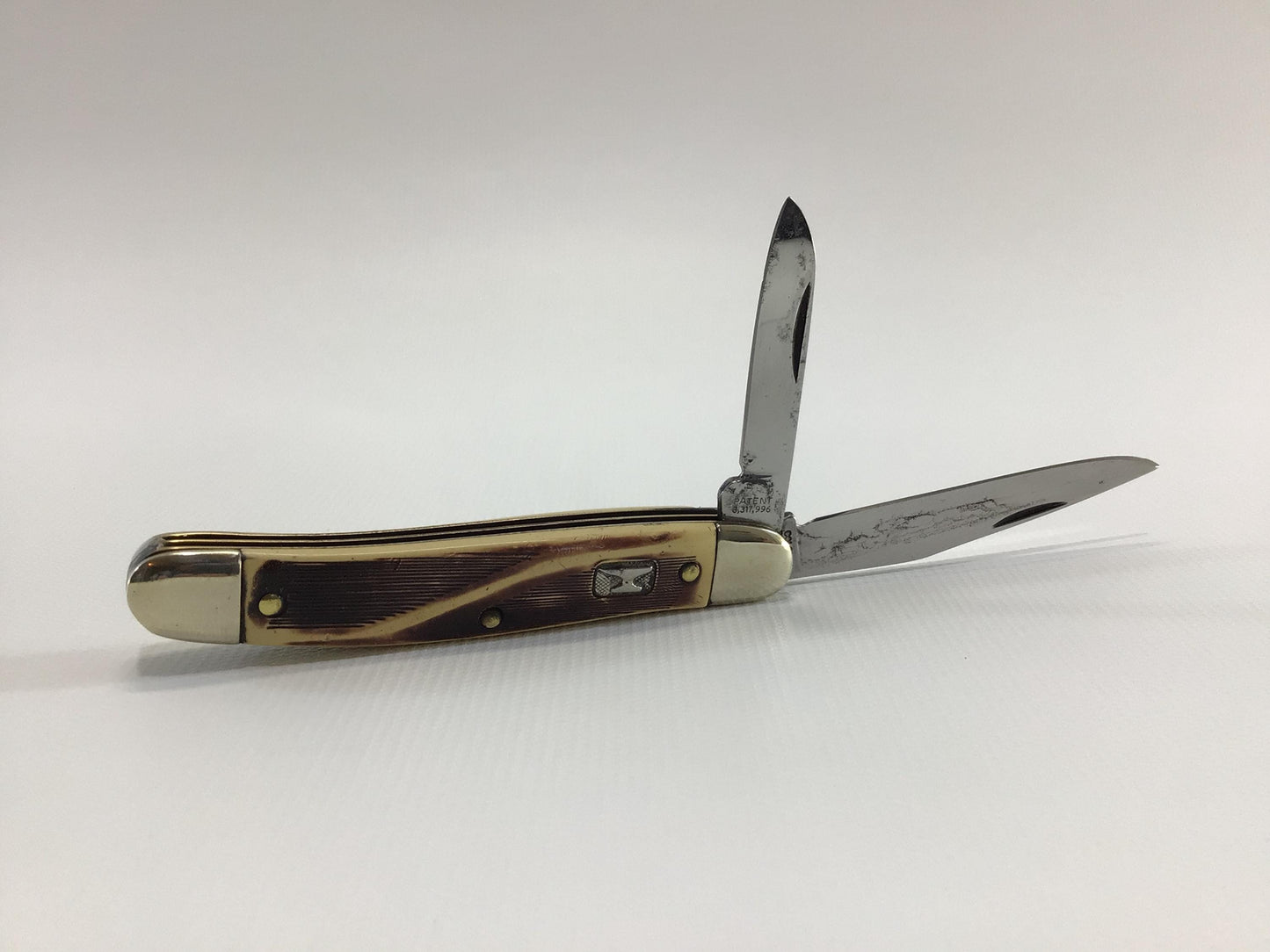 Vintage Pocket Knife Colonial Anvil 2 Blade Stockman Quality Made in USA