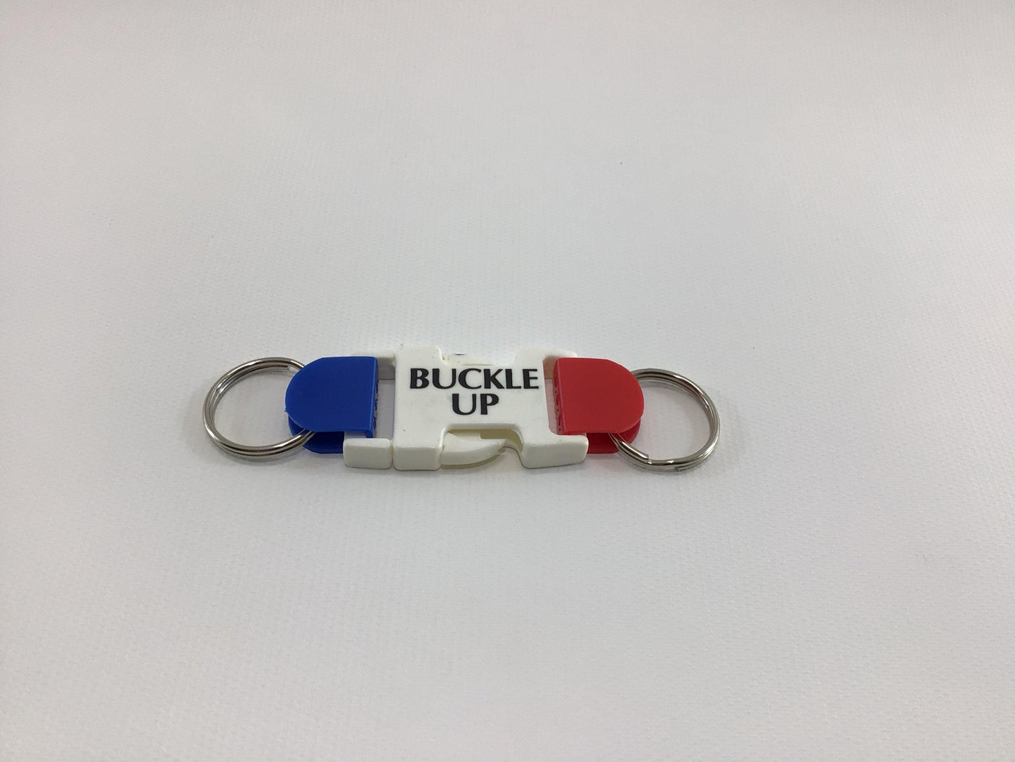 Buckle Up Vintage Double Keychain Delta Ohio Eagles Club