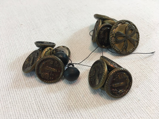 Brass Metal Antique Buttons