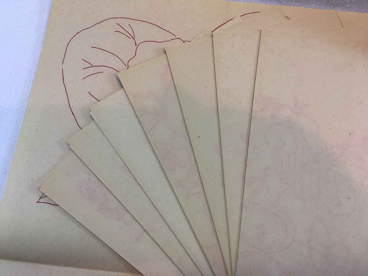 Replicate Artex Pattern Vintage Artex Hot Iron Transfer Patterns for Textile Painting, Decorat ...